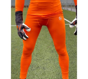 Pantaloni lungi compresivi (portocaliu)