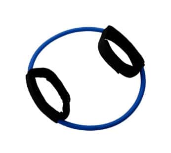 Coardă elastică cu manșetă pentru glezne – albastru/heavy
