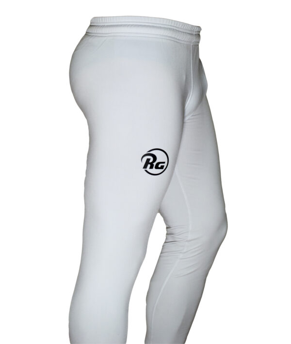 Pantaloni lungi compresivi (alb)