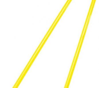 Bară obstacol 100 cm, galben