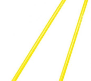 Bară obstacol 100 cm, galben