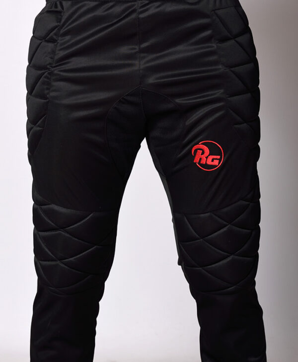 Pantaloni lungi de portar, negru/rosu - imagine 5