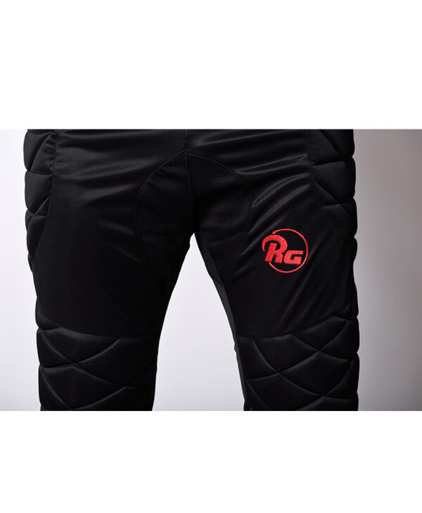 Pantaloni lungi de portar, negru/rosu - imagine 3