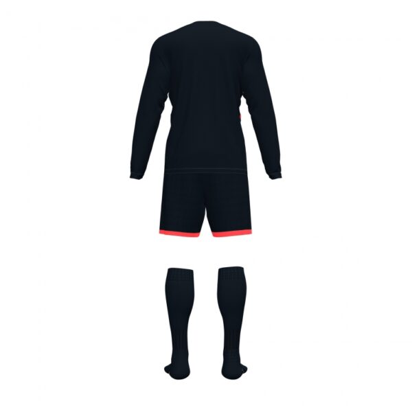 Set portar Zamora VI, Negru/Coral - imagine 2