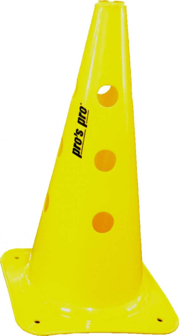 Marcaj premium tip con 38 cm, cu orificii galben