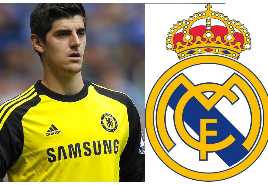 Courtois transferat la Real Madrid