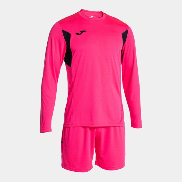 Set Bărbați/Băieți WINNER GK roz fosforescent negru - imagine 2