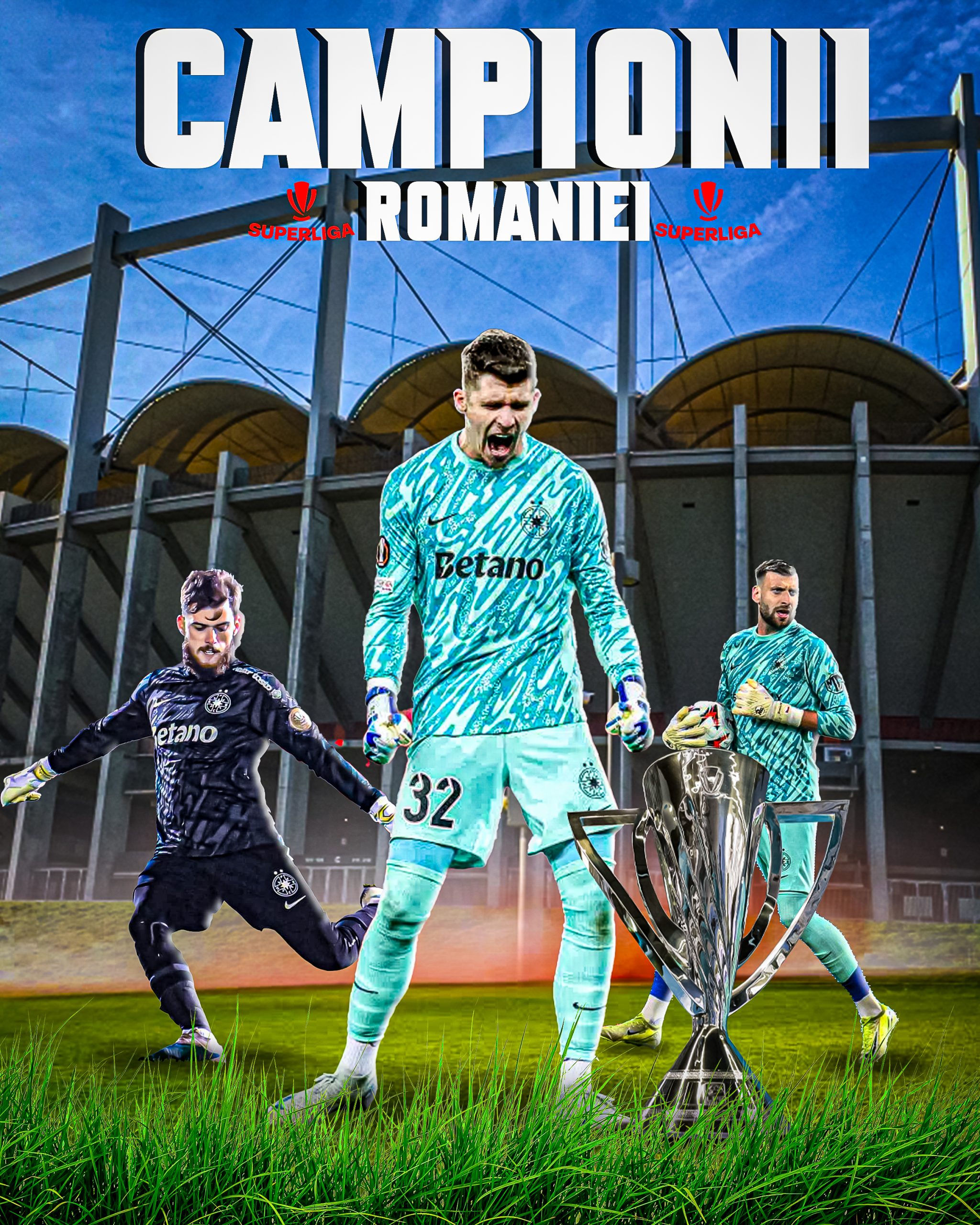 RG – Trei Ani Consecutivi cu Portarul Campion în SuperLiga!