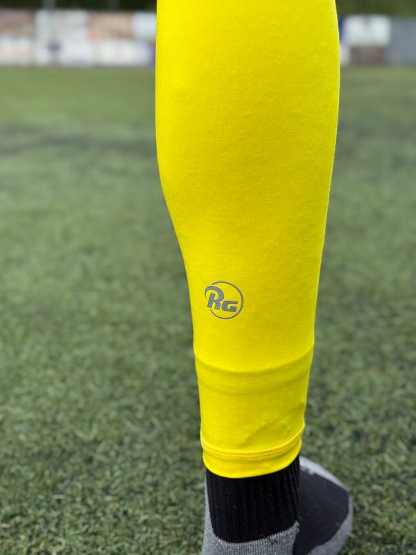 Pantaloni lungi compresivi (galben) - imagine 6