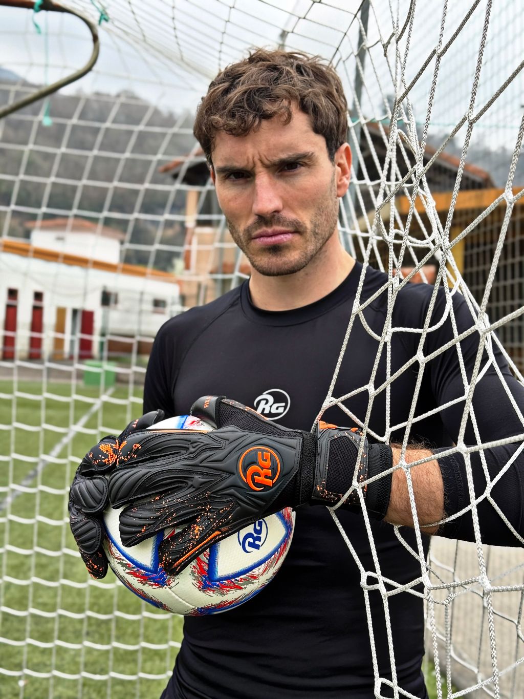RG GOALKEEPER GLOVES ASPRO BLACKOUT - 26/27 - imagine 17