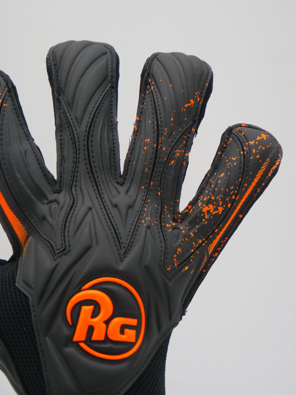 RG GOALKEEPER GLOVES ASPRO BLACKOUT - 26/27 - imagine 9