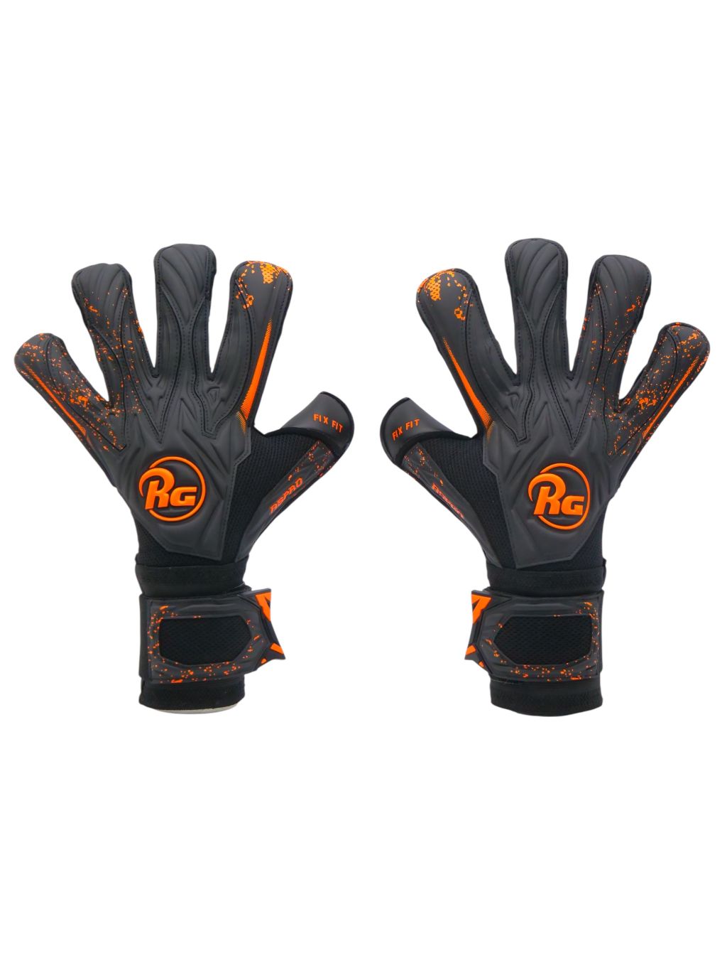RG GOALKEEPER GLOVES ASPRO BLACKOUT - 26/27 - imagine 2