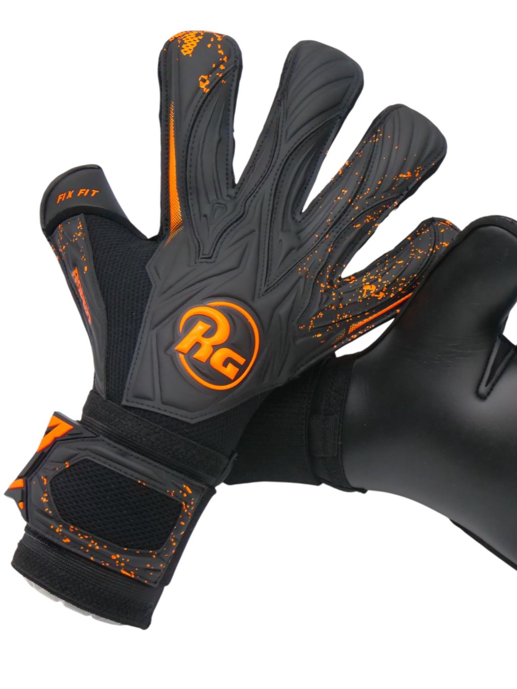 RG GOALKEEPER GLOVES ASPRO BLACKOUT - 26/27 - imagine 5
