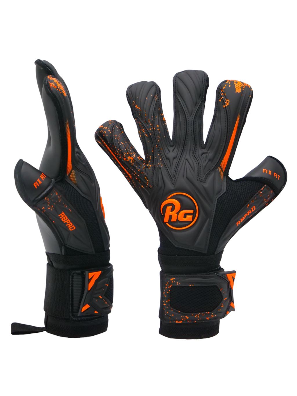 RG GOALKEEPER GLOVES ASPRO BLACKOUT - 26/27 - imagine 6